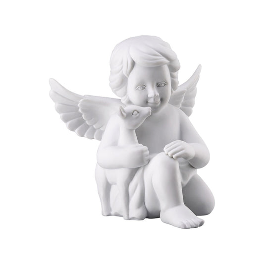 Figurina din portelan, inger cu Bambi, 13.9 cm, Angels - ROSENTHAL