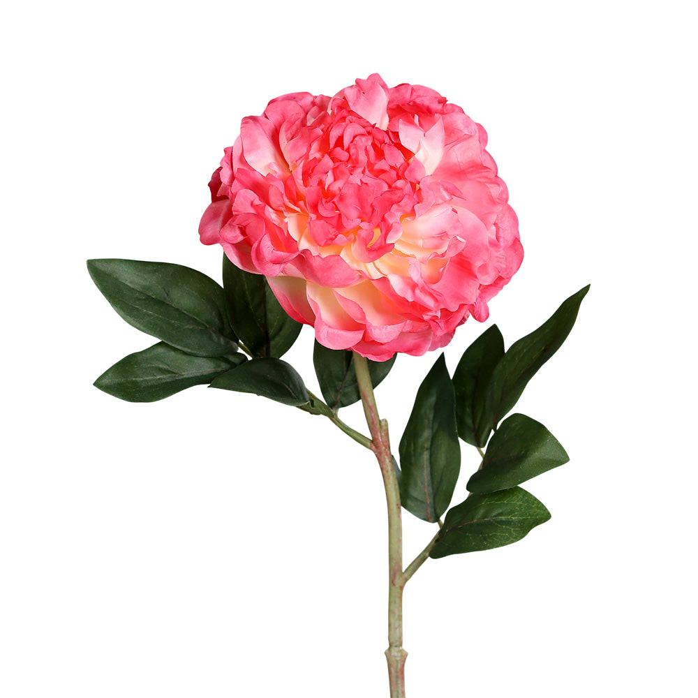 Floare decorativa Bujor, roz, 63 cm - SIMONA'S COLLECTION
