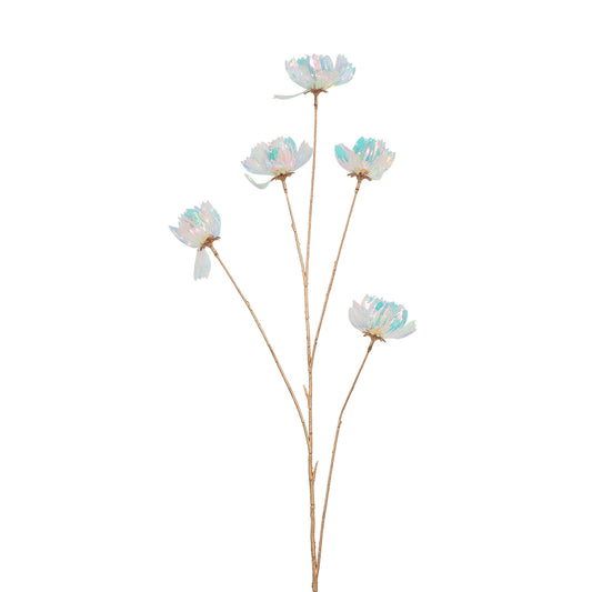 Floare decorativa Cosmea, roz, 109 cm - SIMONA'S CHRISTMAS