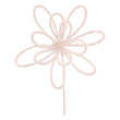 Floare decorativa Effie, alb, 30 cm - SIMONA'S CHRISTMAS