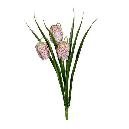 Floare decorativa Fritillaria, roz, 29 cm - SIMONA'S COLLECTION