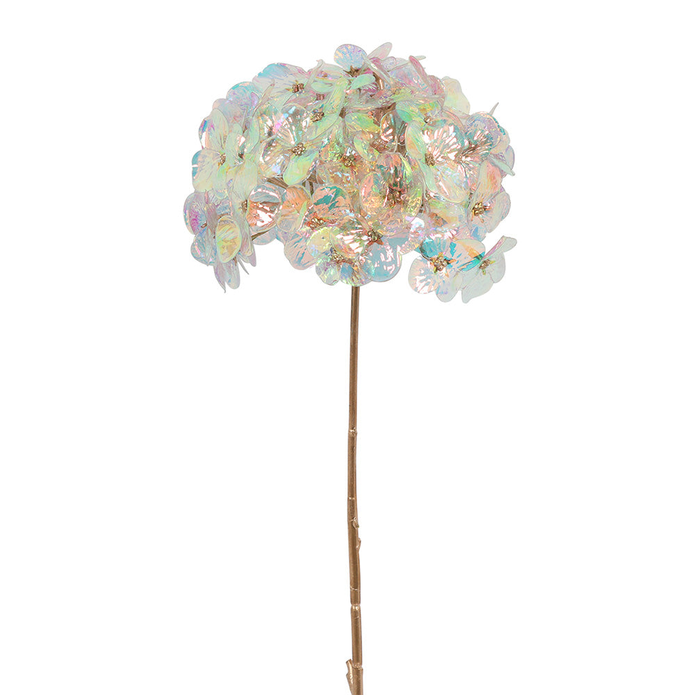 Floare decorativa Hortensia, roz, 77 cm - SIMONA'S CHRISTMAS