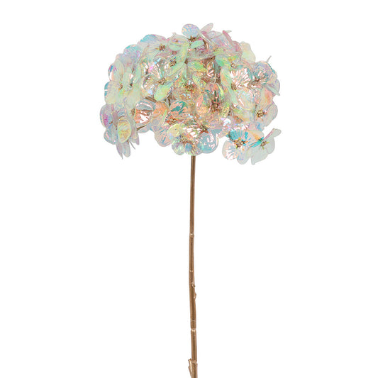 Floare decorativa Hortensia, roz, 77 cm - SIMONA'S CHRISTMAS