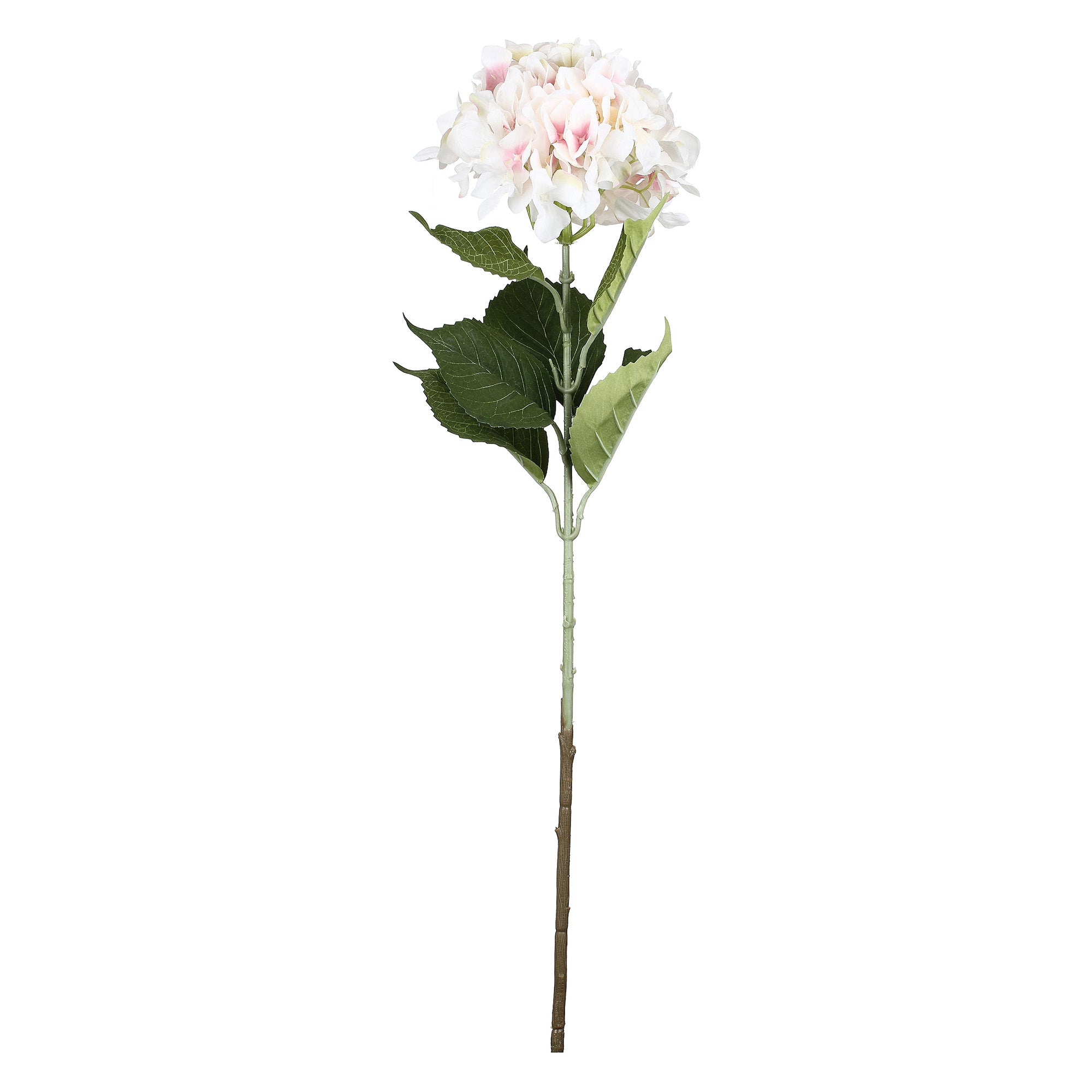 Floare decorativa Hydrangea, alb, 80 cm - SIMONA'S COLLECTION