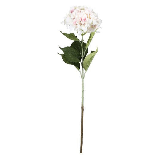 Floare decorativa Hydrangea, alb, 80 cm - SIMONA'S COLLECTION