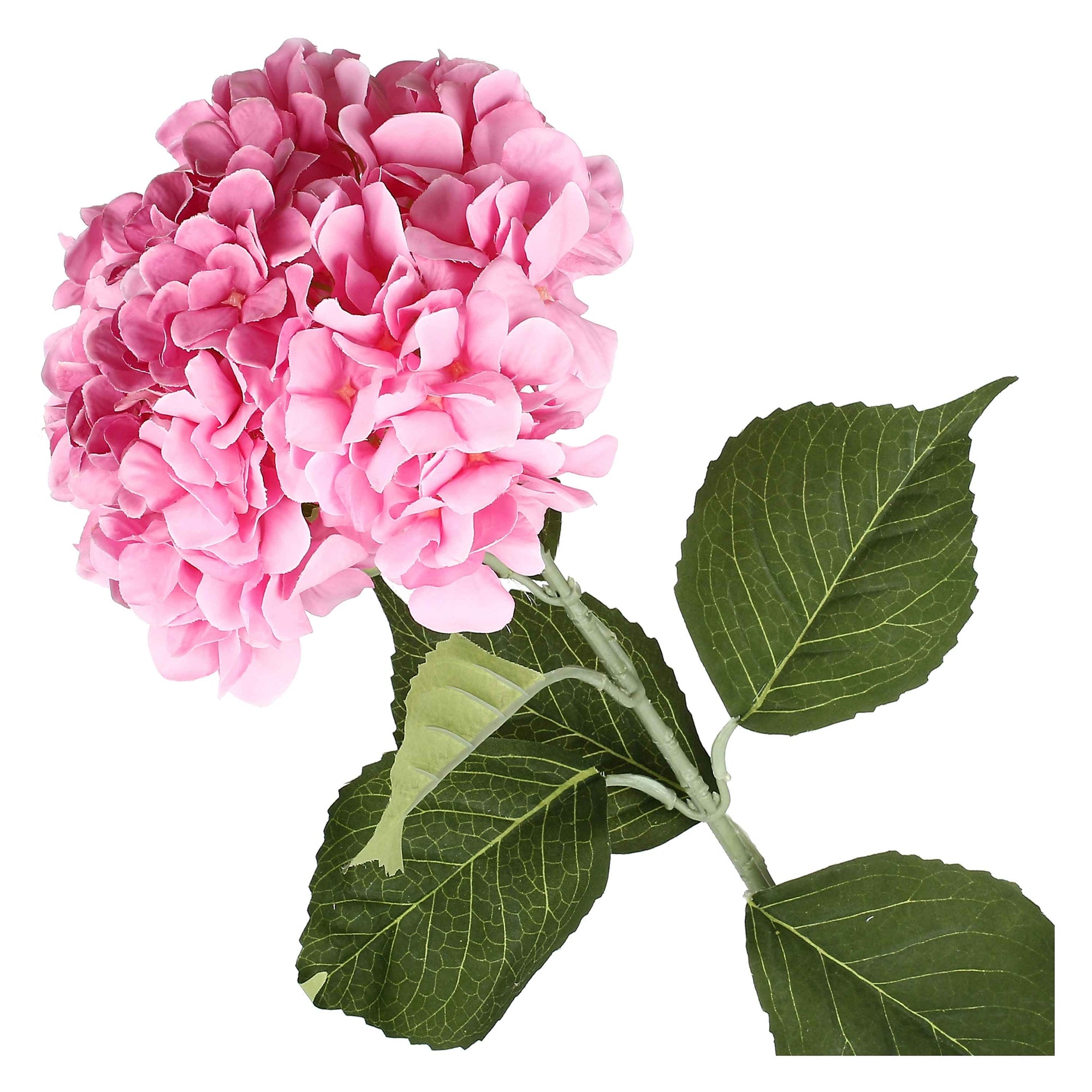 Floare decorativa Hydrangea, roz, 80 cm - SIMONA'S COLLECTION