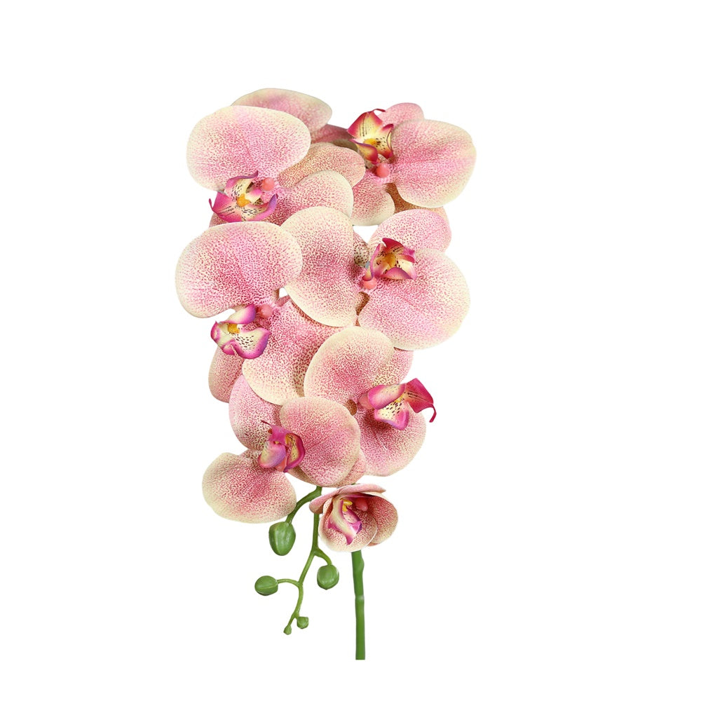 Floare decorativa Orhidee Phalaenopsis, roz, 96 cm - SIMONA'S COLLECTION