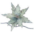 Floare decorativa pentru brad Craciunita,vernil, 29 cm - SIMONA'S CHRISTMAS