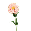 Floare decorativa Zinnia, somon, 55 cm - SIMONA'S COLLECTION