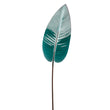Frunza decorativa verde glossy, 97 cm - SIMONA'S Christmas
