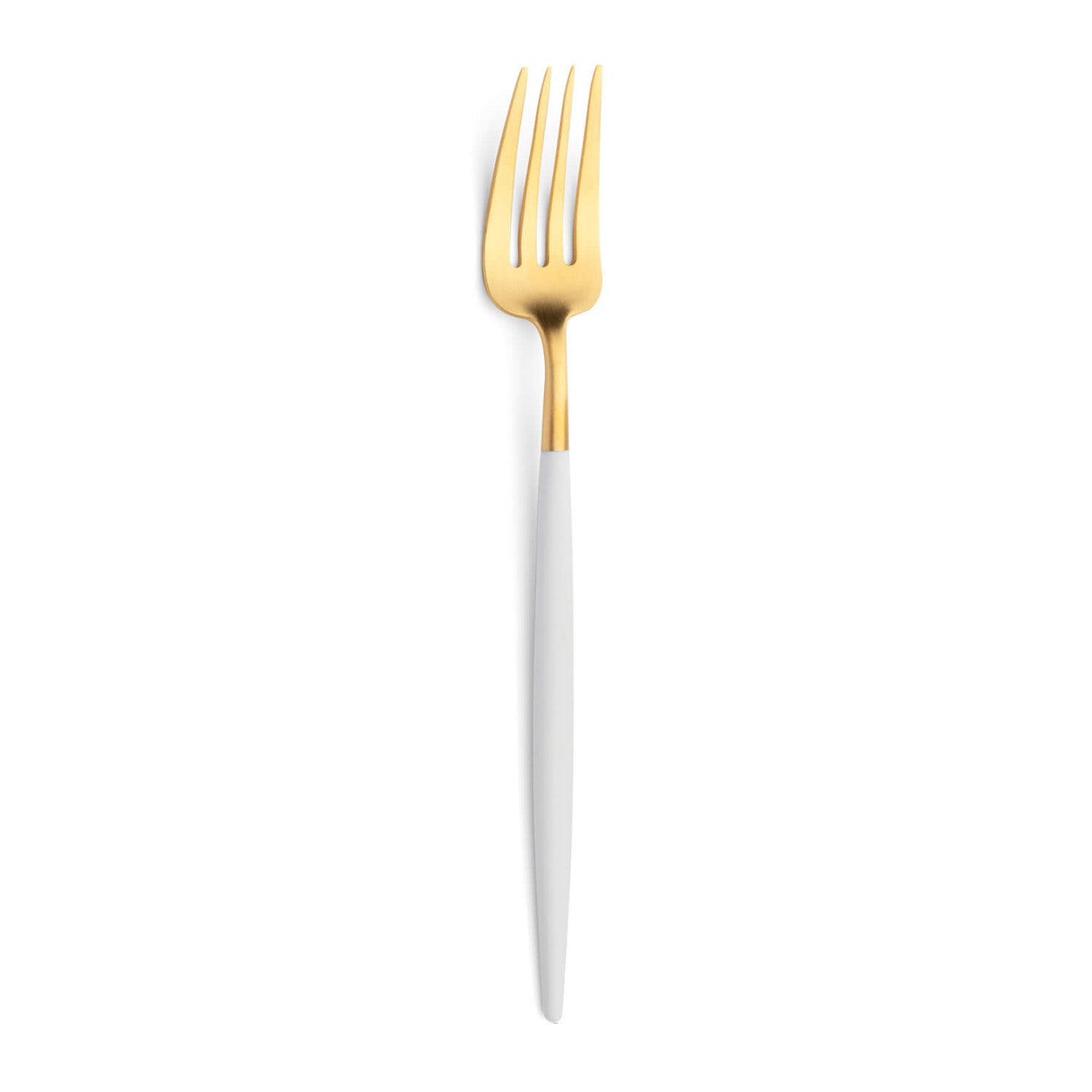 Furculita placata cu aur 24 k, 21 cm, Goa White Gold - CUTIPOL