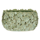 Ghiveci din ceramica, verde, 23x17 cm, Fiorinfiorello - SIMONA'S COLLECTION