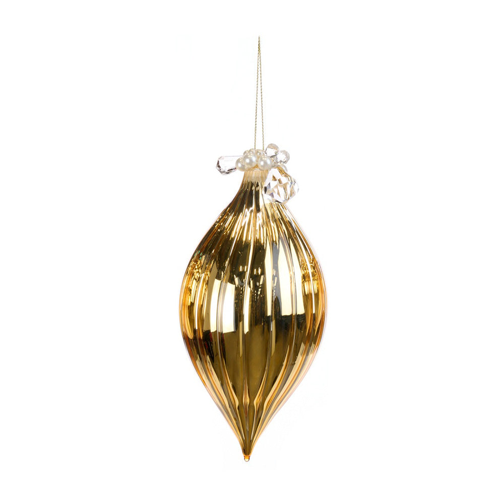 Glob decorativ Ailsa Jewel, auriu, 10 cm - SIMONA'S CHRISTMAS