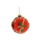 Glob decorativ Angus, rosu, 12 cm - SIMONA'S CHRISTMAS