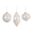 Glob decorativ Anila Pearl, alb, 8 cm - SIMONA'S CHRISTMAS