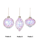 Glob decorativ Athol, roz irizat, 10 cm - SIMONA'S CHRISTMAS