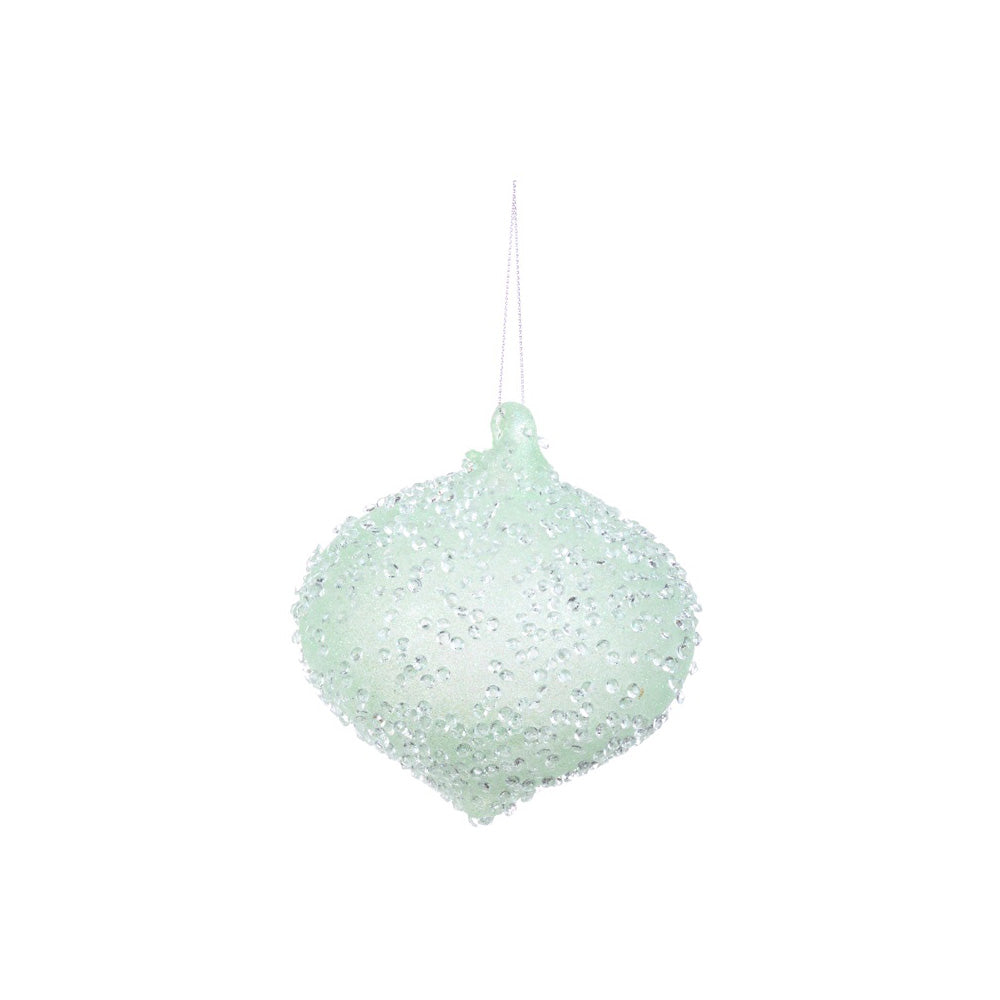 Glob decorativ Aynsley, menta, 10 cm - SIMONA'S CHRISTMAS