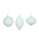 Glob decorativ Aynsley, menta, 10 cm - SIMONA'S CHRISTMAS