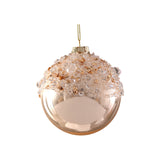 Glob decorativ Bonniebel, sampanie, 12 cm - SIMONA'S CHRISTMAS