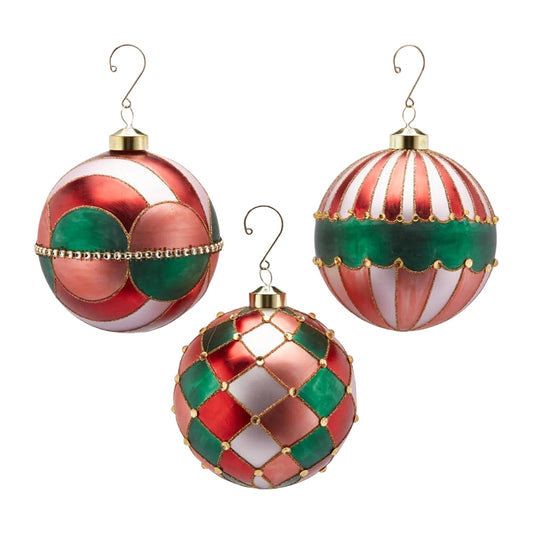 Glob decorativ Circus, turmalina - 12 cm, SIMONA's Christmas