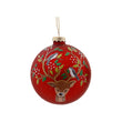 Glob decorativ Dascher, rosu, 8 cm - SIMONA'S CHRISTMAS