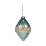 Glob decorativ Eilish, roz/bleu, 13 cm - SIMONA'S CHRISTMAS