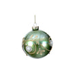 Glob decorativ Elida, verde/auriu, 10 cm - SIMONA'S CHRISTMAS
