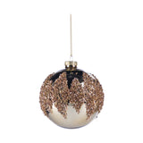 Glob decorativ Elmah, auriu, 10 cm - SIMONA'S CHRISTMAS