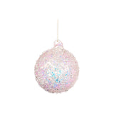 Glob decorativ Elspet, roz, 10 cm - SIMONA'S CHRISTMAS