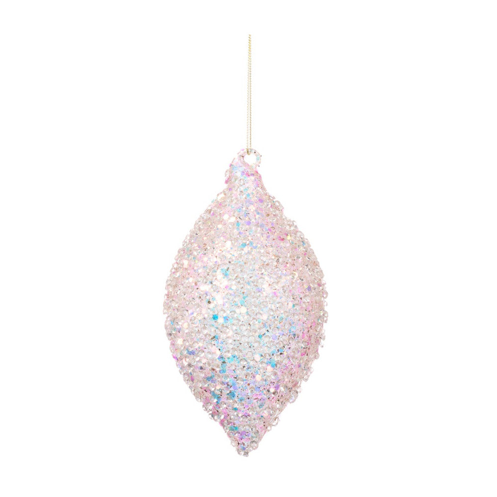 Glob decorativ Elspet, roz, 10 cm - SIMONA'S CHRISTMAS