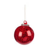 Glob decorativ Ensal Jewel, rosu, 8 cm - SIMONA'S CHRISTMAS