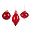Glob decorativ Ensal Jewel, rosu, 8 cm - SIMONA'S CHRISTMAS