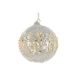 Glob decorativ Evyn, transparent/auriu, 10 cm - SIMONA'S CHRISTMAS