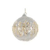 Glob decorativ Evyn, transparent/auriu, 10 cm - SIMONA'S CHRISTMAS