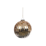 Glob decorativ Franny, auriu, 10 cm - SIMONA'S CHRISTMAS