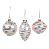 Glob decorativ Horizon, roz, 8 cm, SIMONA'S CHRISTMAS