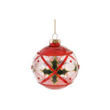 Glob decorativ Ishbel, rosu, 10 cm - SIMONA'S CHRISTMAS