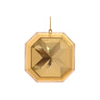 Ornament pentru brad, Jewel Cushion Cut, auriu, 16 cm - SIMONA'S CHRISTMAS