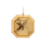 Ornament pentru brad, Jewel Cushion Cut, auriu, 16 cm - SIMONA'S CHRISTMAS