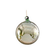 Glob decorativ Juneau, verde, 10 cm - SIMONA'S CHRISTMAS