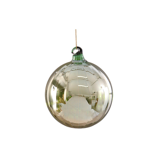 Glob decorativ Juneau, verde, 10 cm - SIMONA'S CHRISTMAS