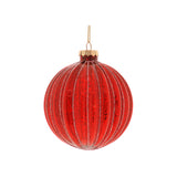 Glob decorativ Lilian, rosu, 8 cm - SIMONA'S CHRISTMAS