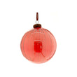 Glob decorativ Lilias, rosu, 12 cm - SIMONA'S CHRISTMAS