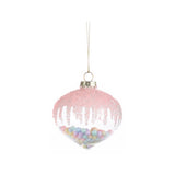 Glob decorativ Lorna, roz, 8 cm - SIMONA'S CHRISTMAS