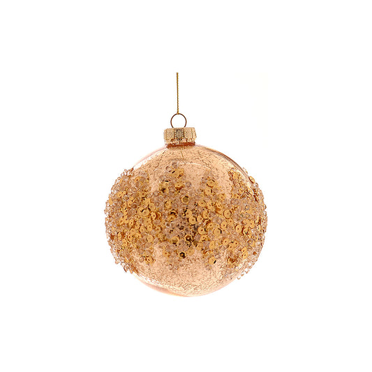 Glob decorativ Louie, auriu, 12 cm - SIMONA'S CHRISTMAS
