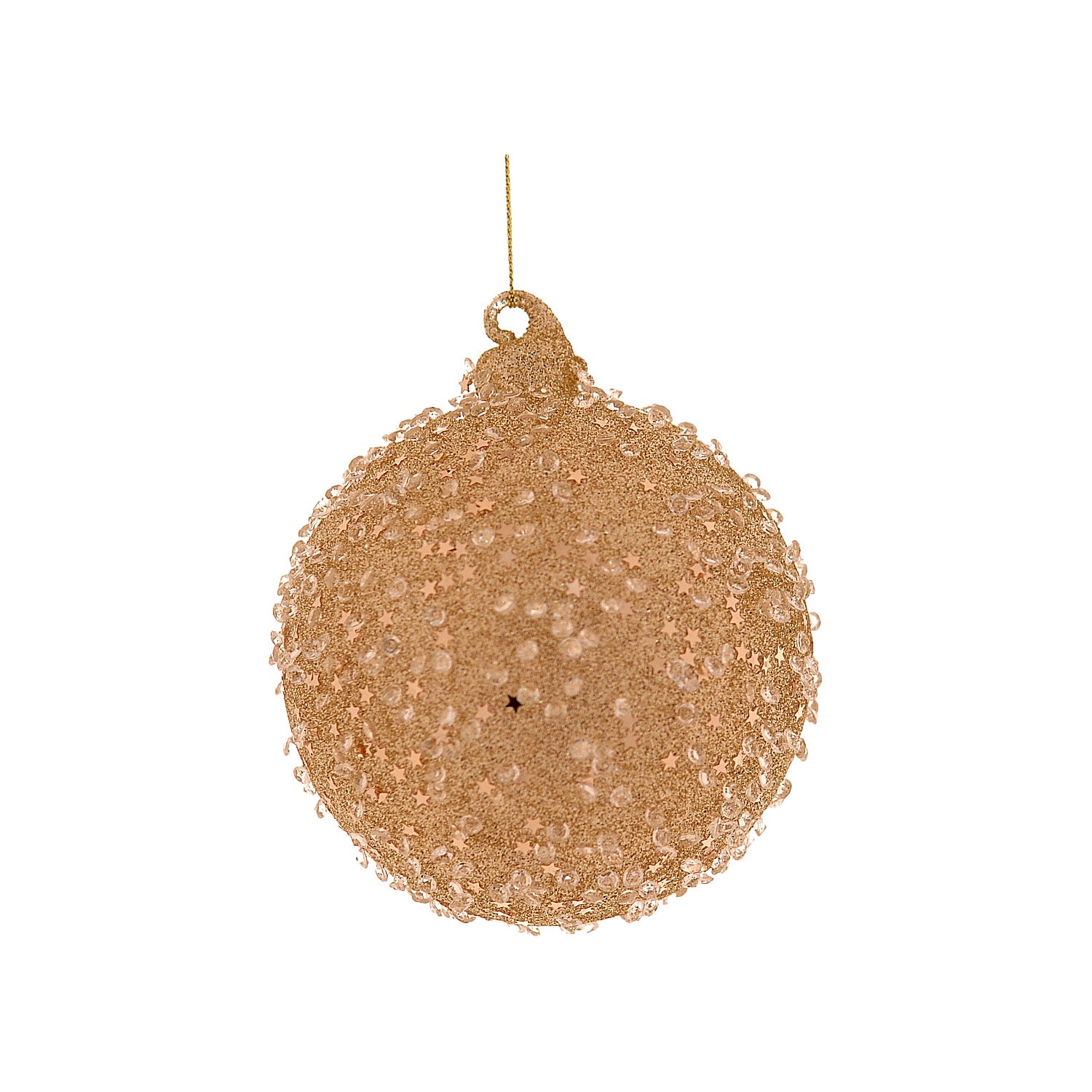 Glob decorativ Lurdes, auriu, 10 cm - SIMONA'S CHRISTMAS