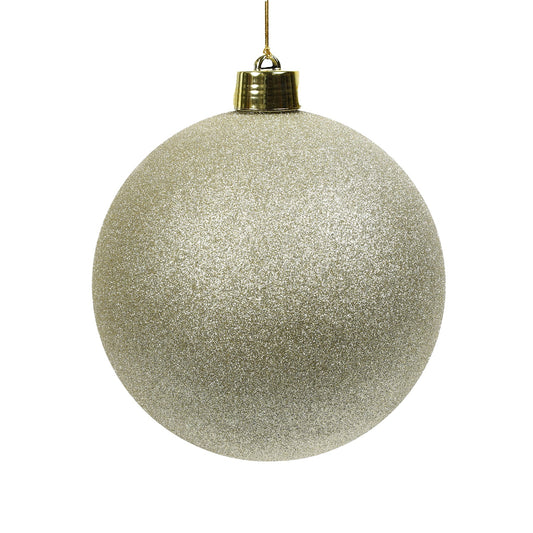 Glob decorativ Maxi, sampanie, 20 cm - SIMONA'S CHRISTMAS