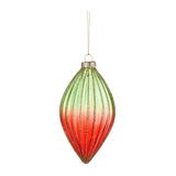 Glob decorativ Padraig, rosu/verde, 8 cm - SIMONA'S CHRISTMAS