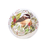 Glob decorativ Pasare cu led, rosu/verde, 15 cm - SIMONA'S CHRISTMAS