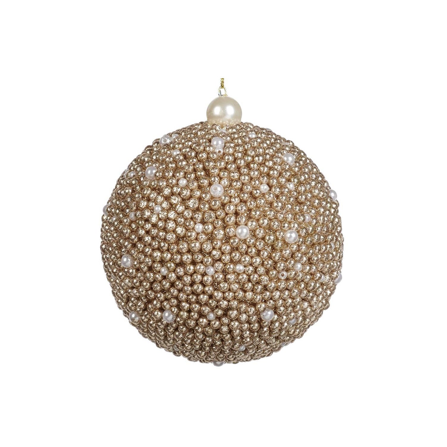 Glob decorativ Pearl, auriu - 10 cm, SIMONA'S Christmas